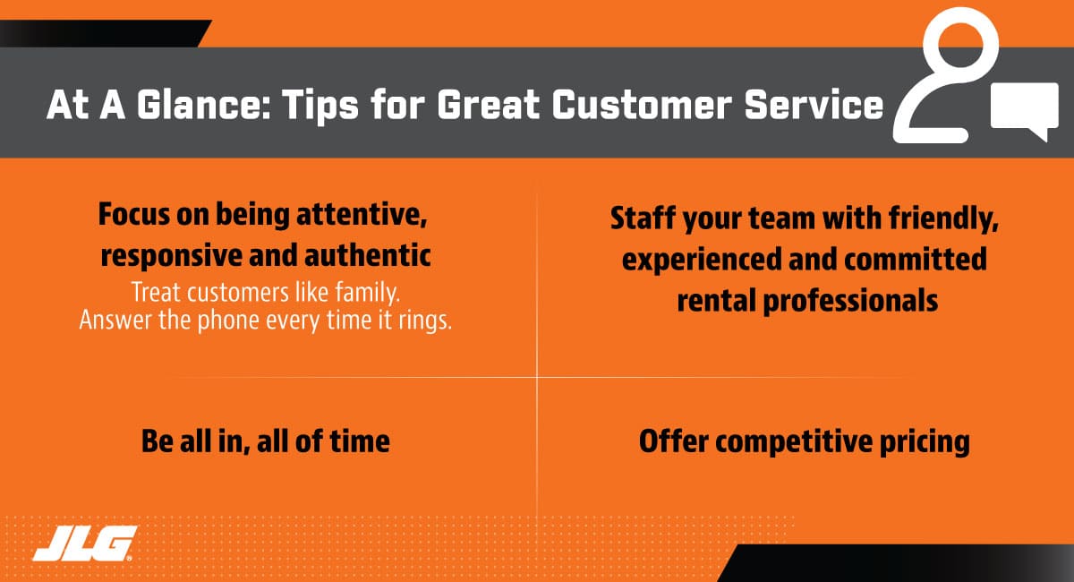 Customer Service Tips from Aero Lift at a Glance