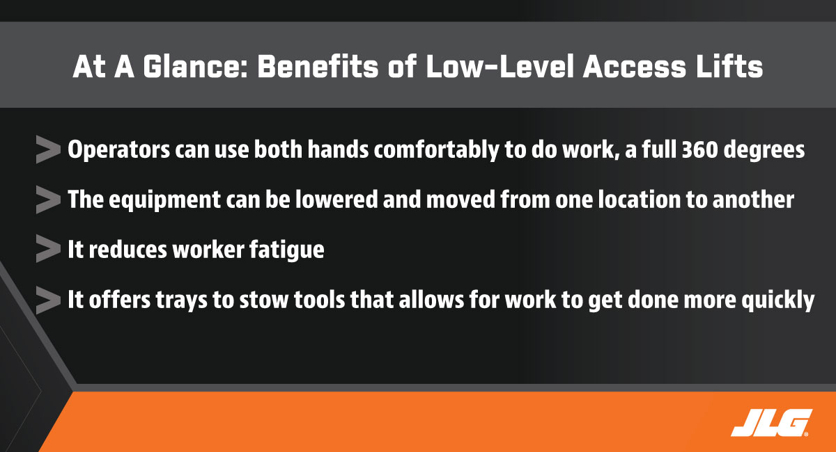 Benefits of Low-Level Access Lifts at a Glance