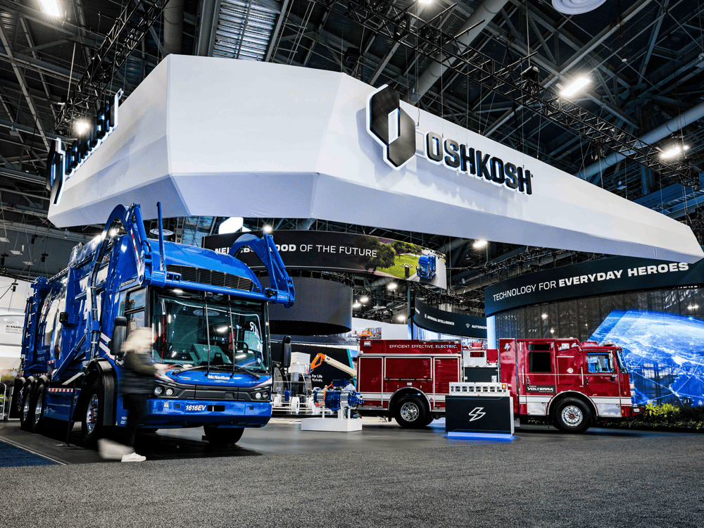 Oshkosh technology at CES event