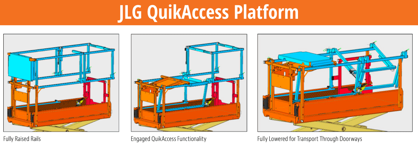 JLG QuikAccess Platform for 19 foot R and ES Scissor Lifts