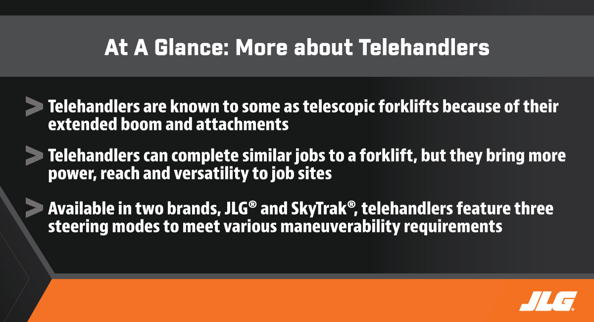 More about JLG Telehandlers Infographic