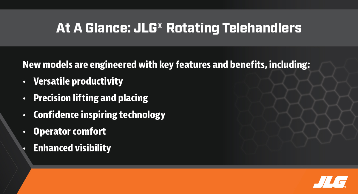 Rotating Telehandlers at a Glance