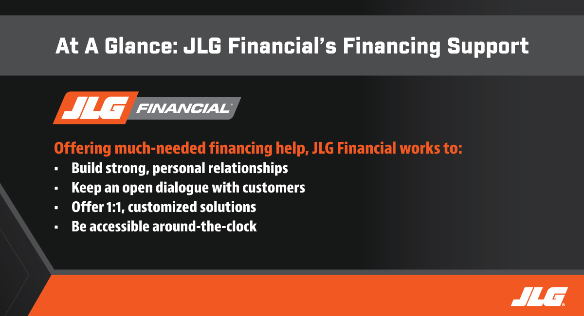 Rely on JLG Financial's Customer Support Team at a Glance