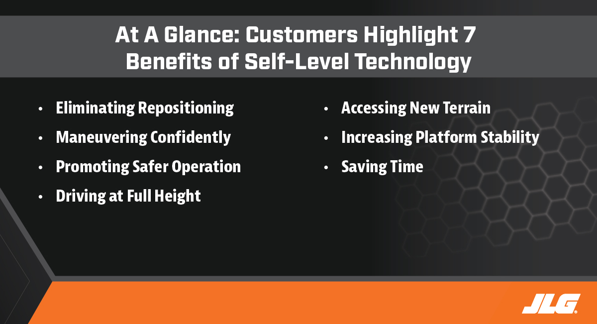 Benefits of Self Leveling Technology at a Glance