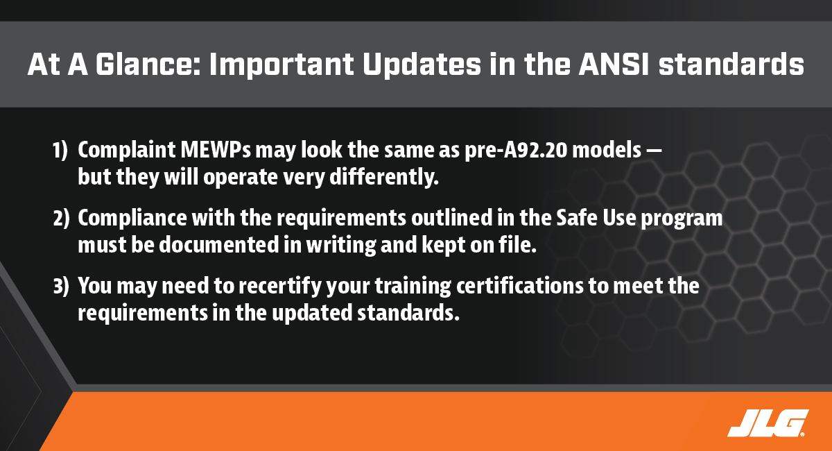 Important Updates to ANSI Standards at a Glance