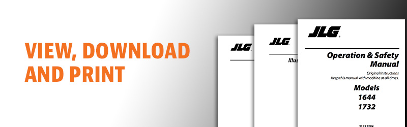 JLG-Service Manual-Parts Manual-Operators Manual-Electrical Schematic-All Models