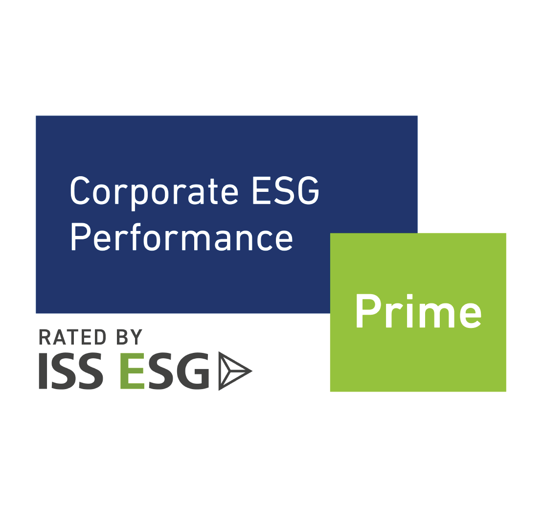 ISS ESG Prime rating for Corporate ESG Performance logo