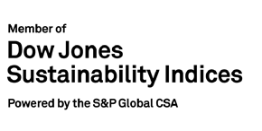 Black DJSI logo