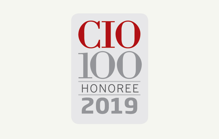 CIO 100 Honoree 2019 logo