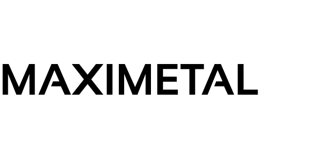 black MAXIMETAL logo